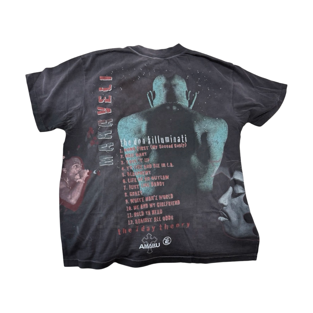 Hellstar 2Pac 30th Anniversary Tee Black
