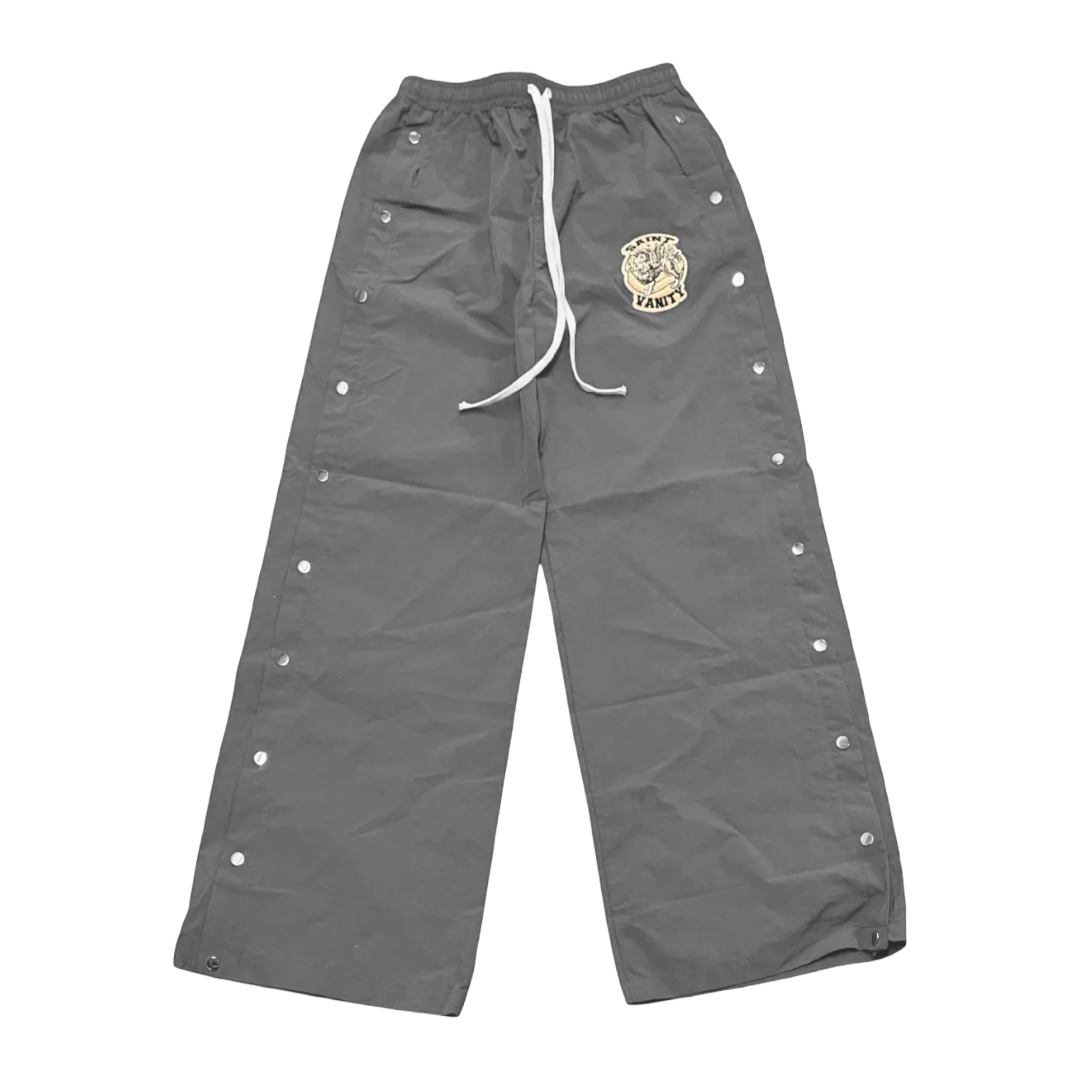 Saint Vanity Nylon Long Pants Grey