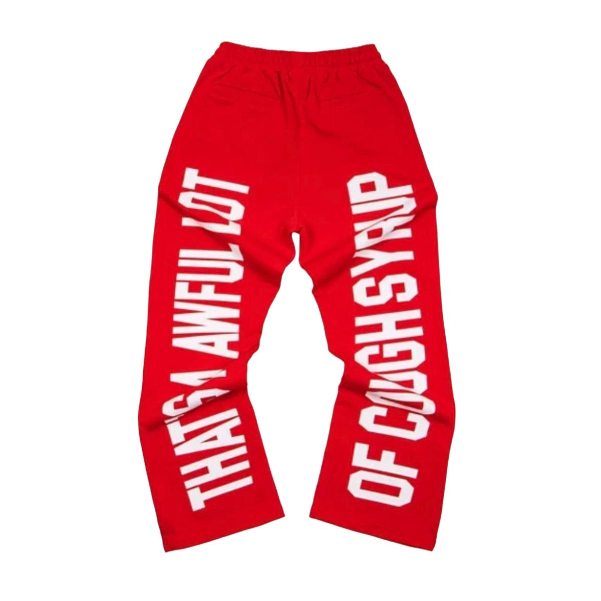 ALOCS Skeleton Sweats Red