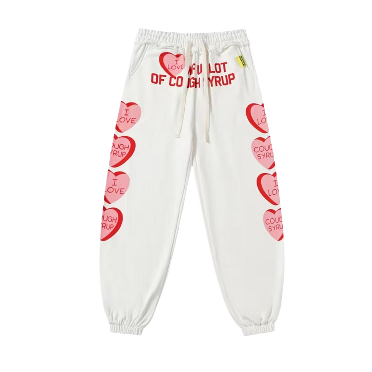 ALOCS VDay Sweats White