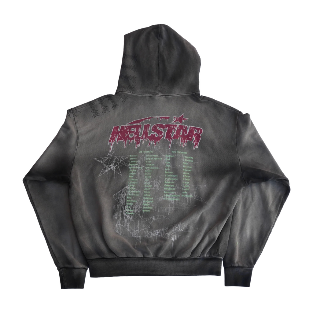 Hellstar Angel Hoodie Black