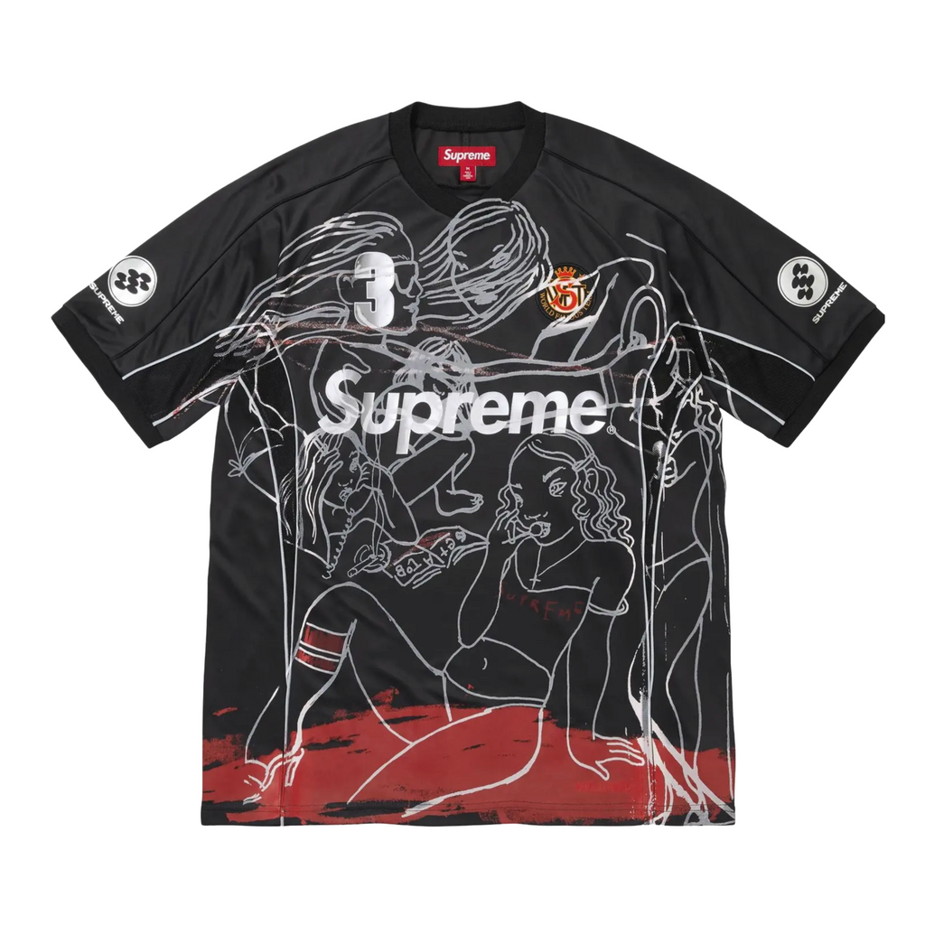 Supreme x Rita Ackermann Jersey 'Black'