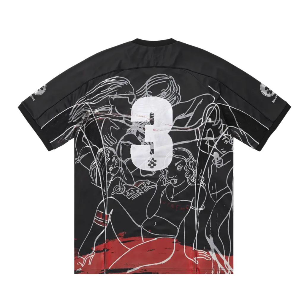 Supreme x Rita Ackermann Jersey 'Black'