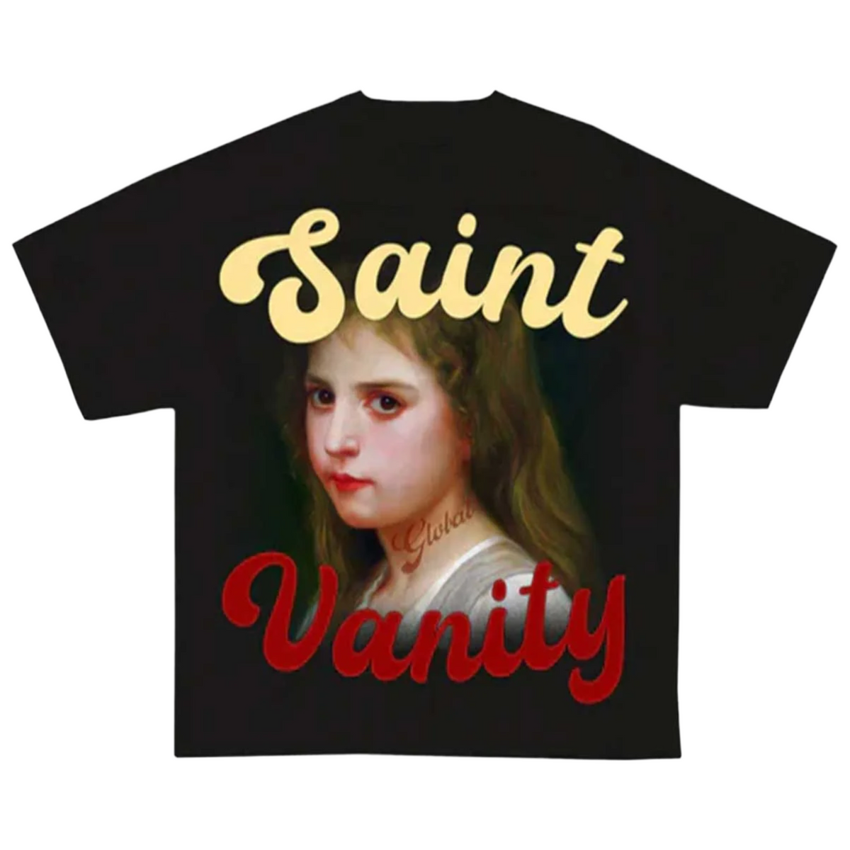 Saint Vanity Global Tee Black