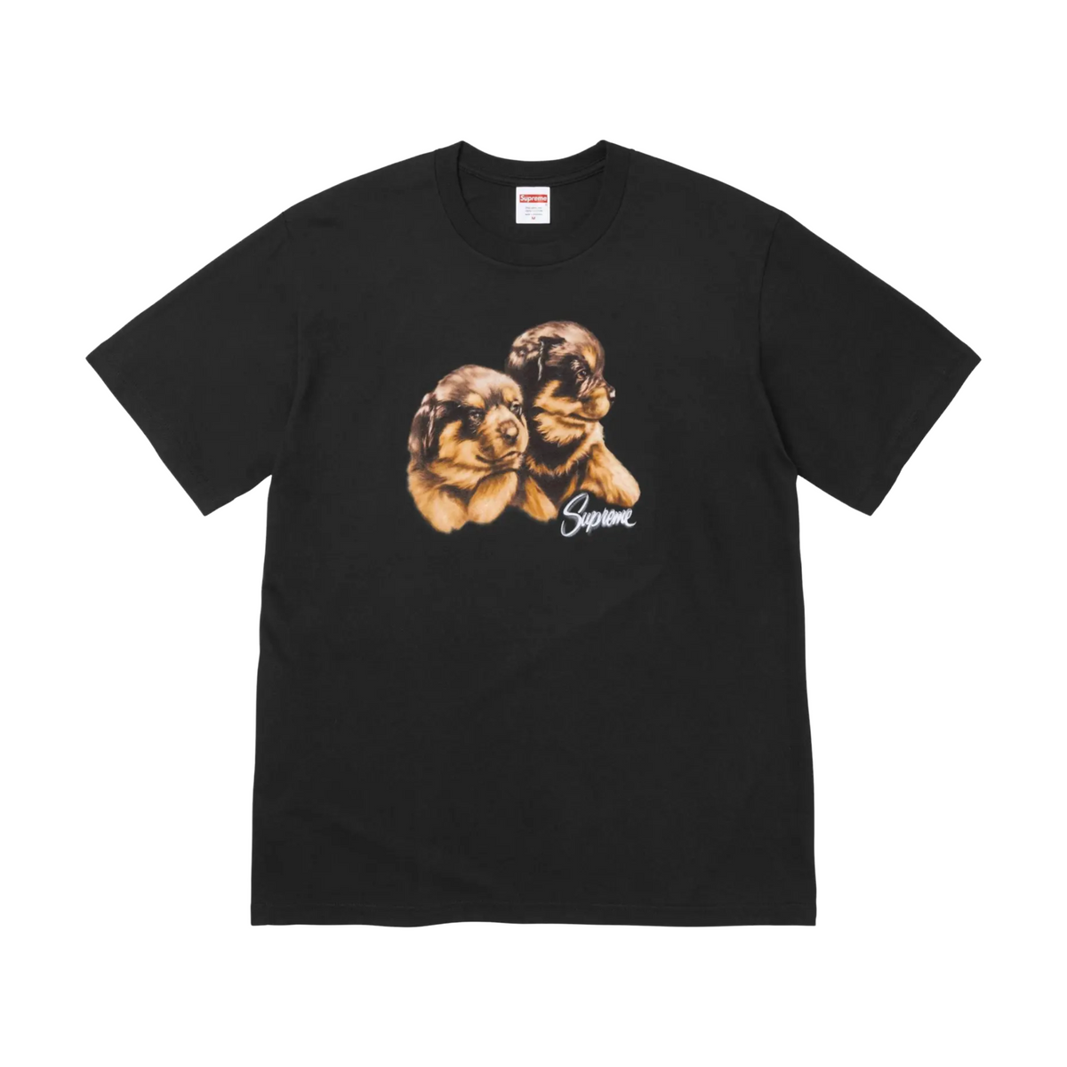 Supreme FW26 Puppies Tee Black