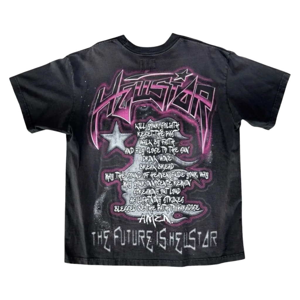 Hellstar Pink Goggles Tee Black GH2