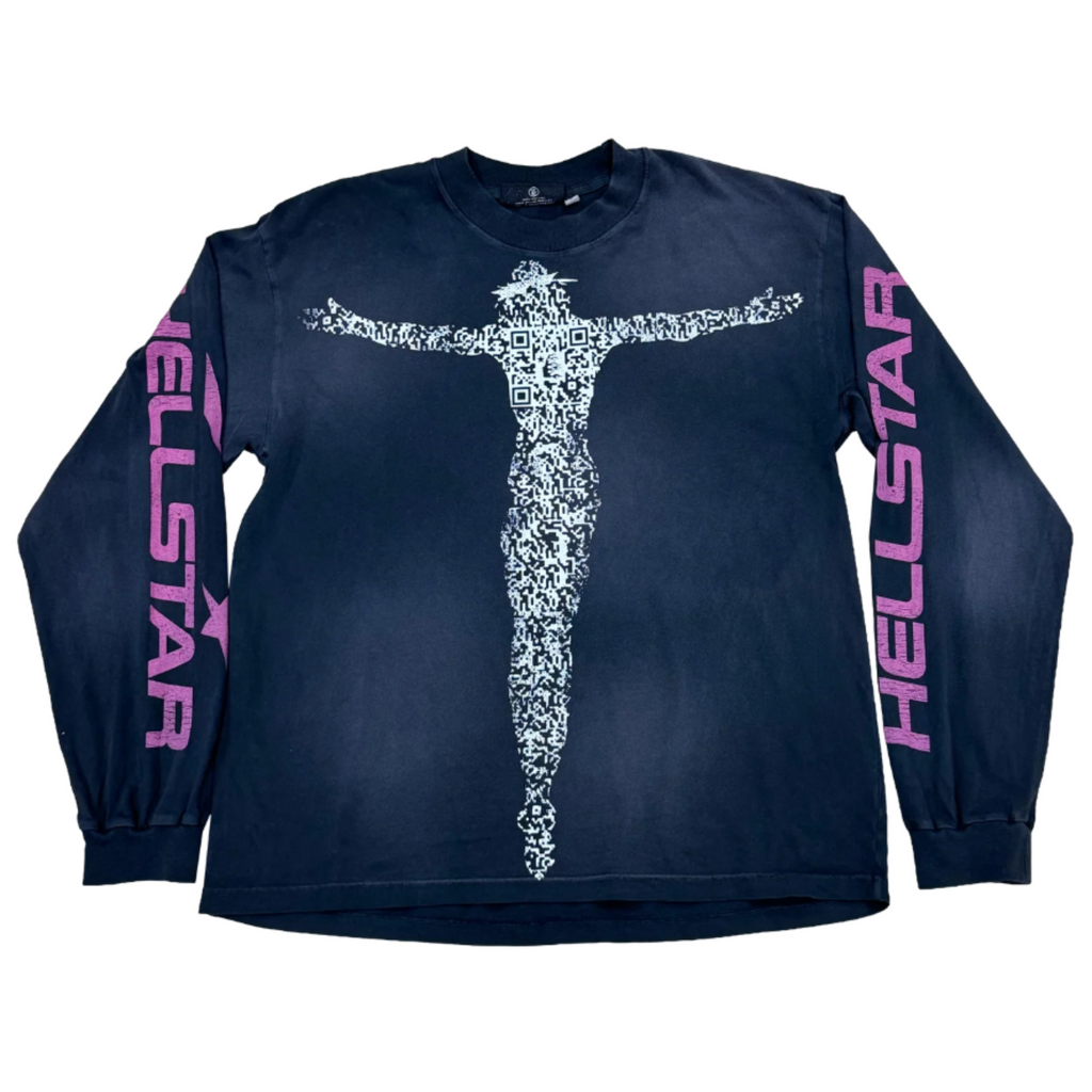 Hellstar QR Christ LS Shirt Black GH2
