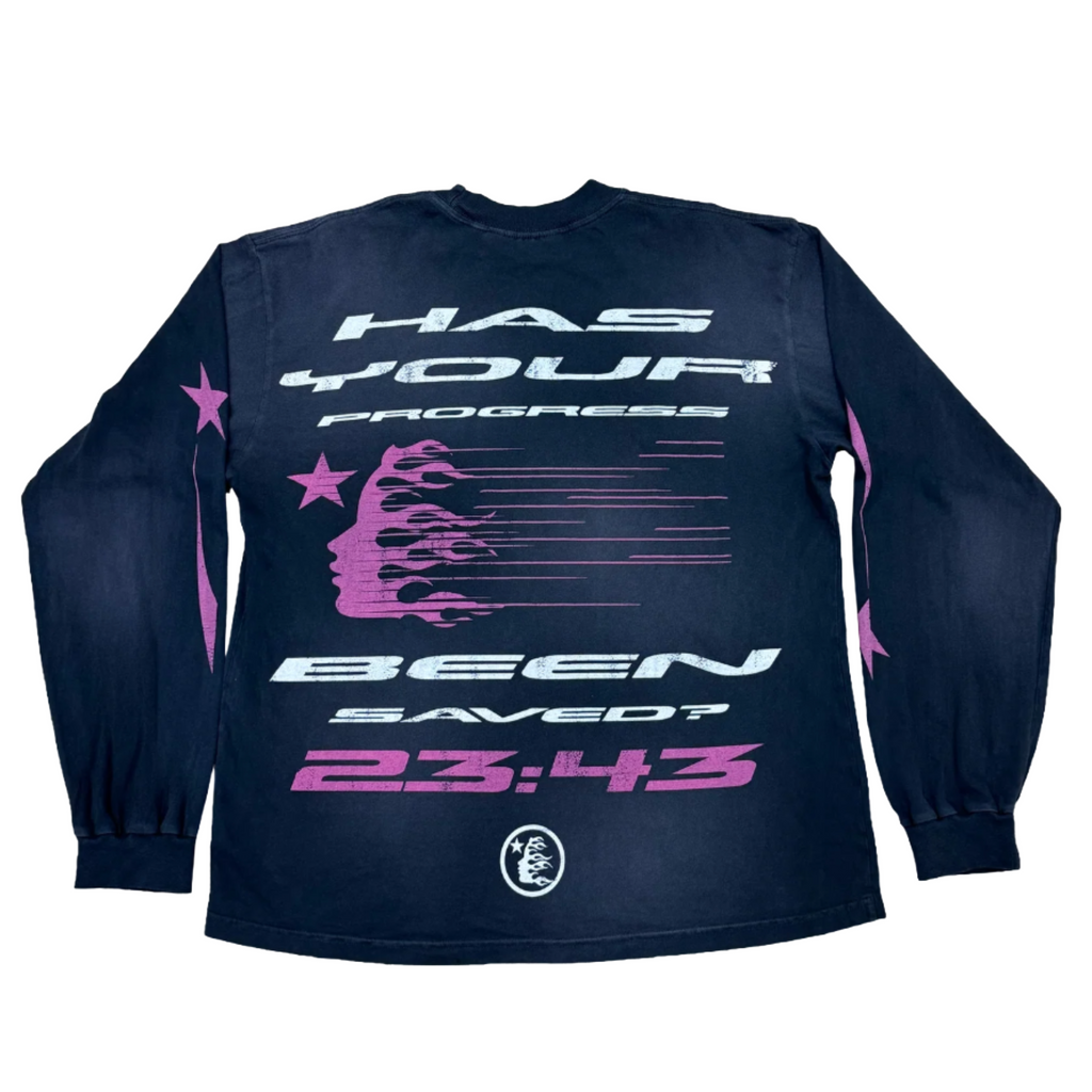Hellstar QR Christ LS Shirt Black GH2