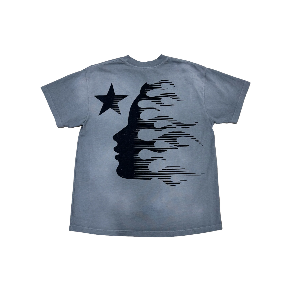 Hellstar Grey Sport Logo Tee GH2