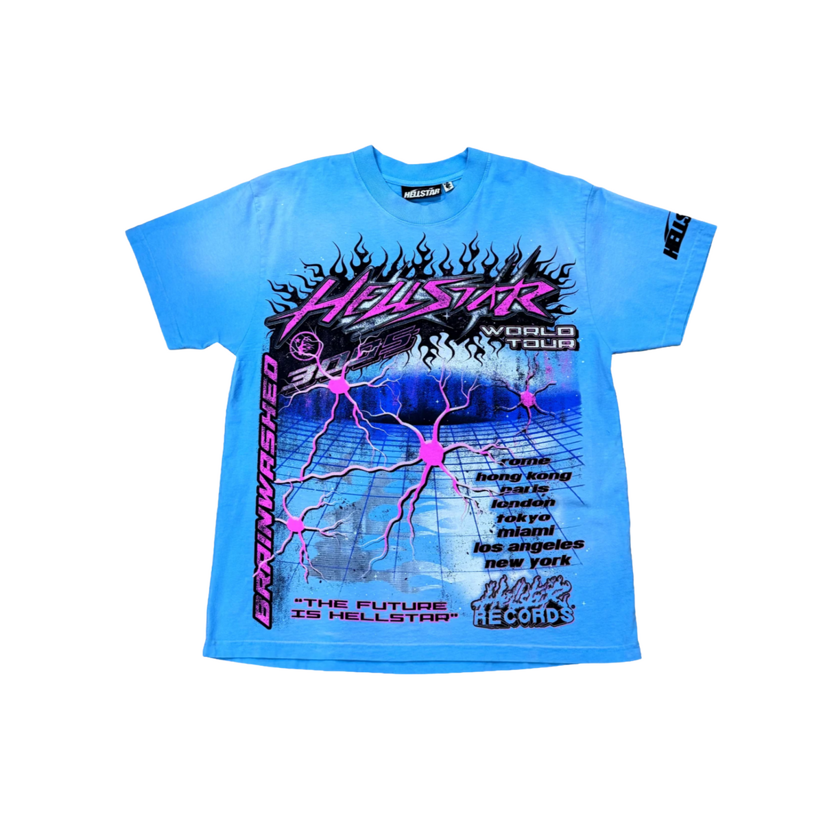 Hellstar Neuron Tee Teal GH2