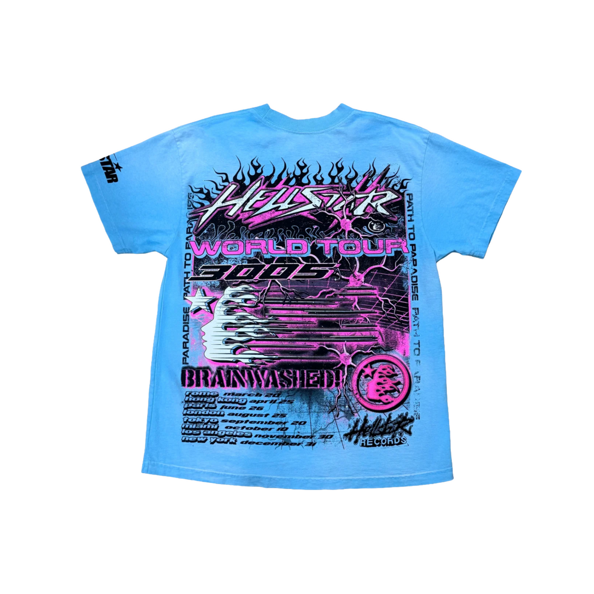 Hellstar Neuron Tee Teal GH2
