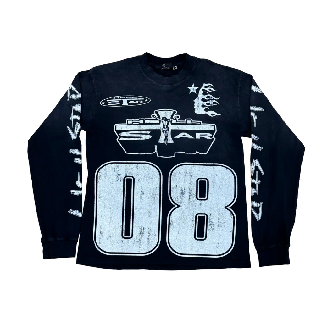 Hellstar Black 08' LS Shirt Black